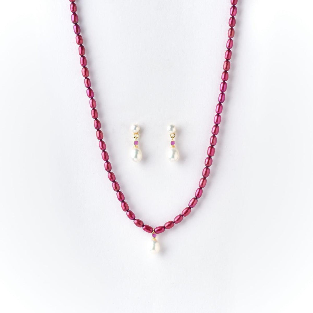 Classic Real Pearl Necklace Set - Chandrani Pearls