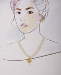 Classic Real Pearl Necklace Set - Chandrani Pearls