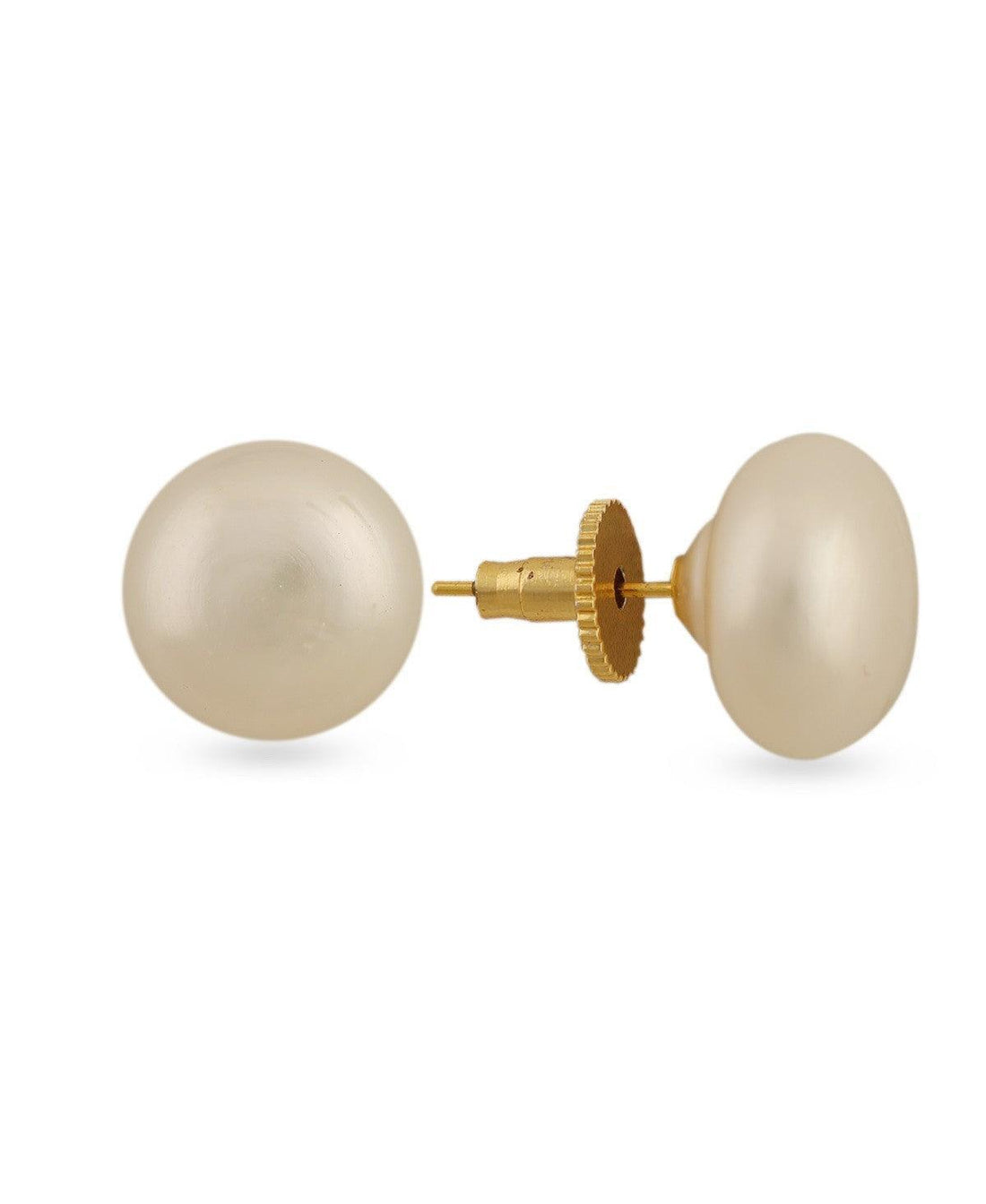 Classic White Pearl Studded Earring - Chandrani Pearls