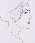 Classic White Stud Pearl Earring - Chandrani Pearls