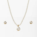 Classy Pearl Necklace Set - Chandrani Pearls