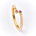 Classy Pink Pearl Bangle - Chandrani Pearls