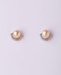 Classy Pink Stud Pearl Earring - Chandrani Pearls