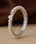 Classy Real Pearl Bangle - Chandrani Pearls
