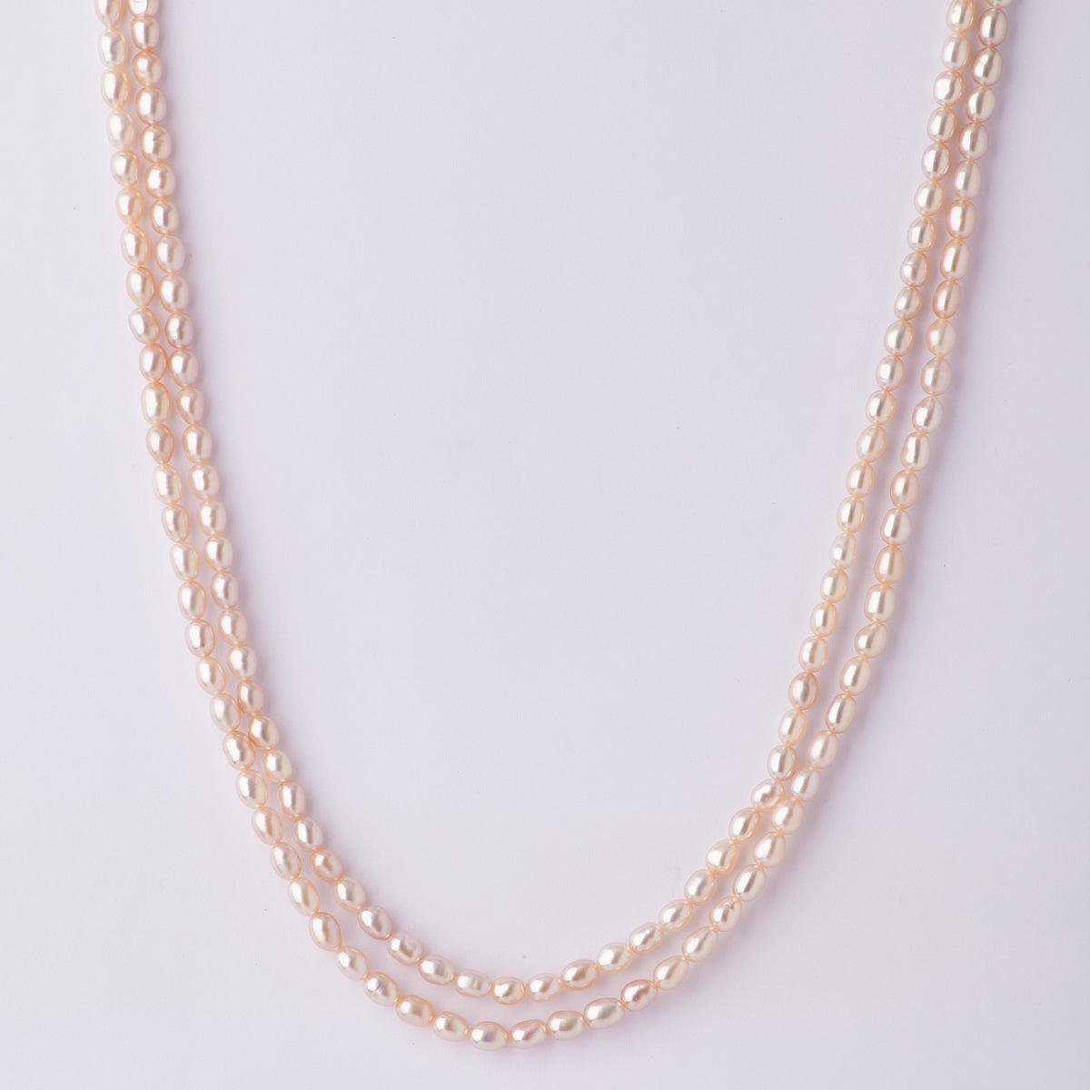 Classy Real Pearl Necklace - Chandrani Pearls