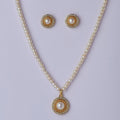 Classy Real Pearl Necklace Set - Chandrani Pearls