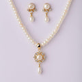 Classy Real Pearl Necklace Set - Chandrani Pearls