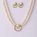 Classy Real Pearl Necklace Set - Chandrani Pearls