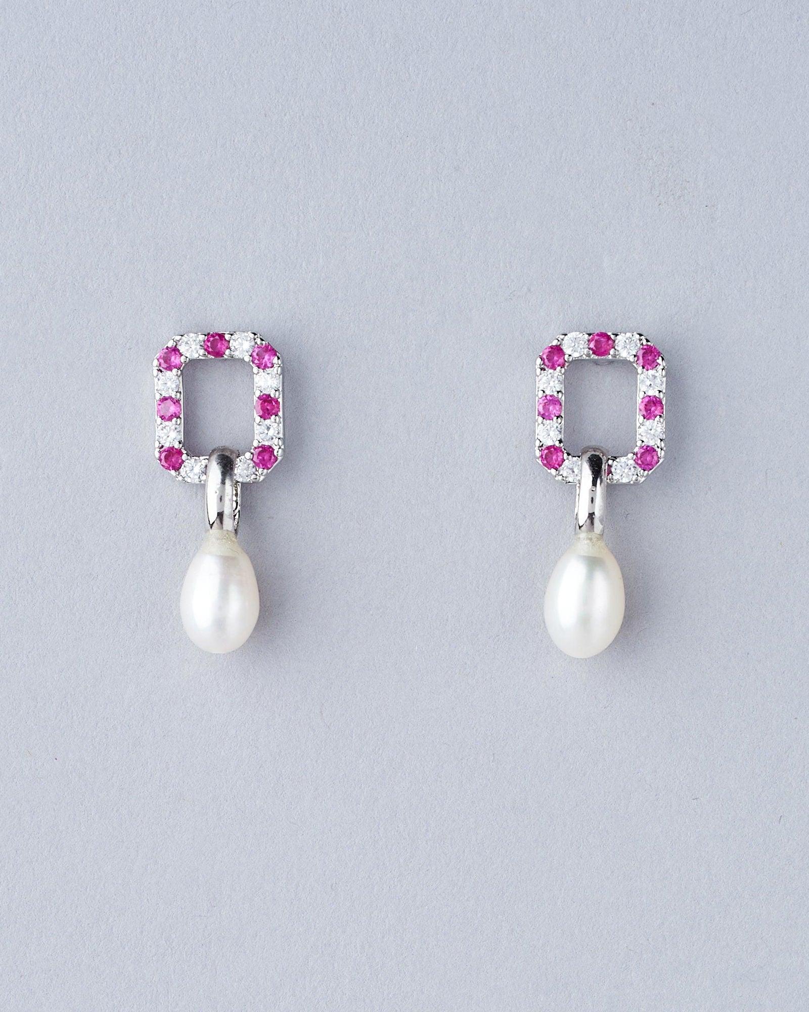 Classy & Simple Hang Pearl Earring - Chandrani Pearls