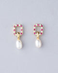 Classy & Simple Hang Pearl Earring - Chandrani Pearls