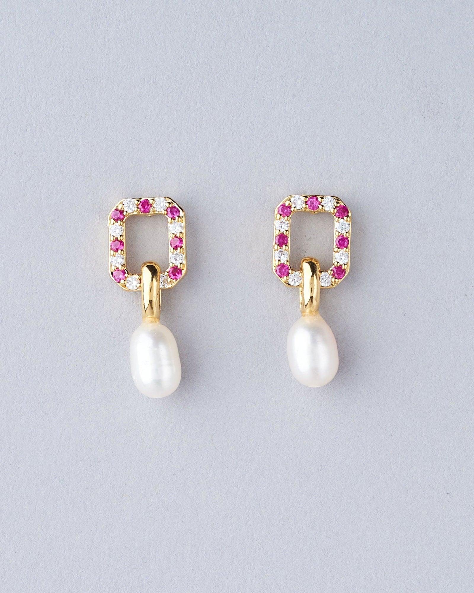 Classy & Simple Hang Pearl Earring - Chandrani Pearls