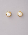 Classy White Pearl Stud Earring - Chandrani Pearls