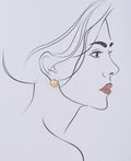 Classy White Pearl Stud Earring - Chandrani Pearls