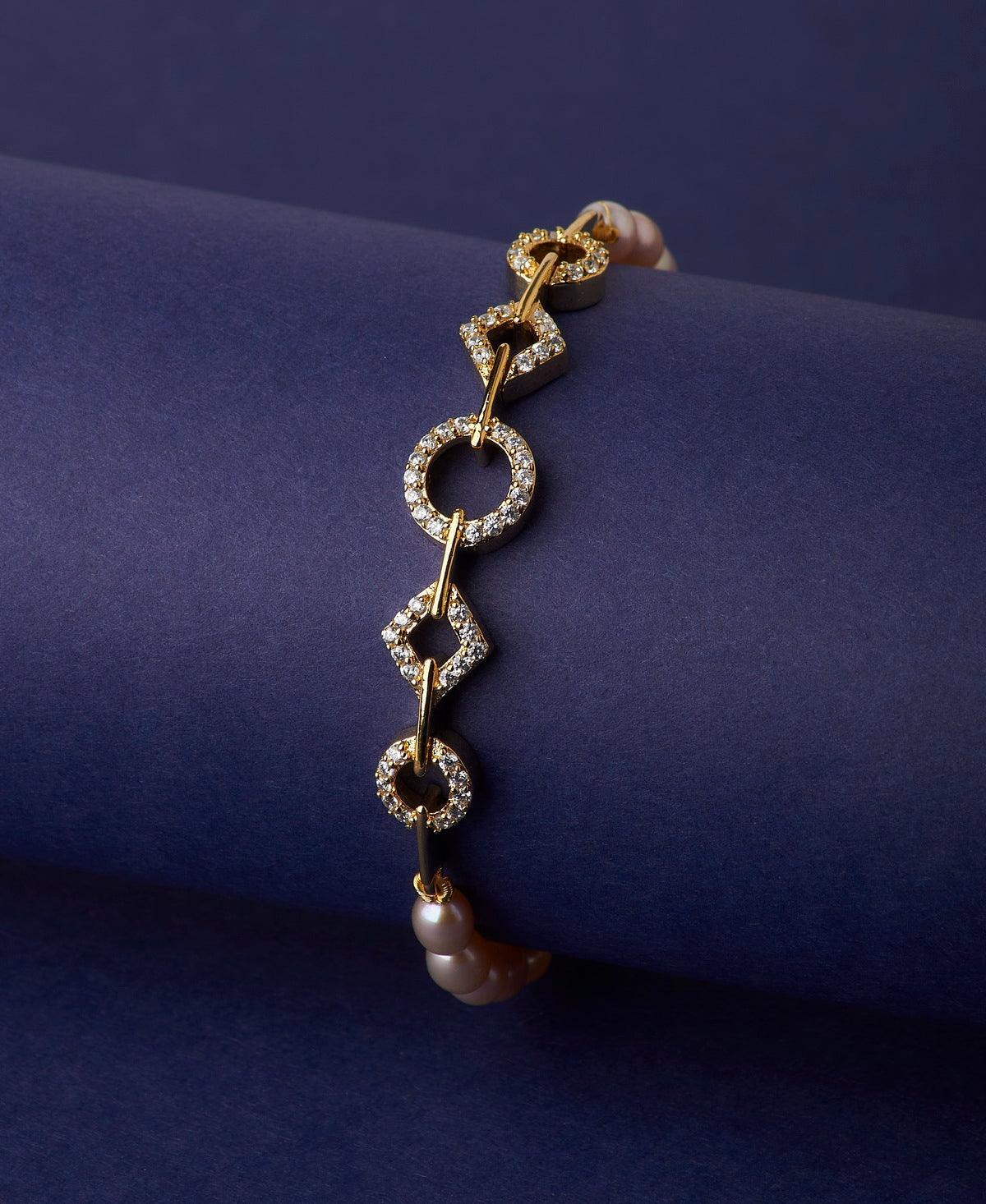 Dainty Bow Pearl Bracelet - Chandrani Pearls