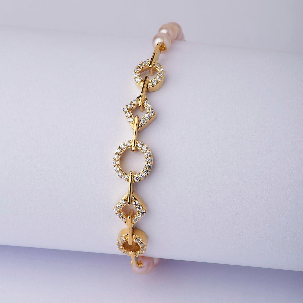 Dainty Bow Pearl Bracelet - Chandrani Pearls