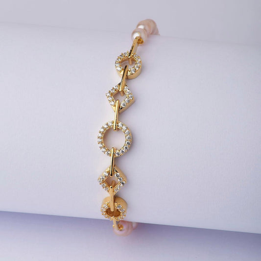 Dainty Bow Pearl Bracelet - Chandrani Pearls