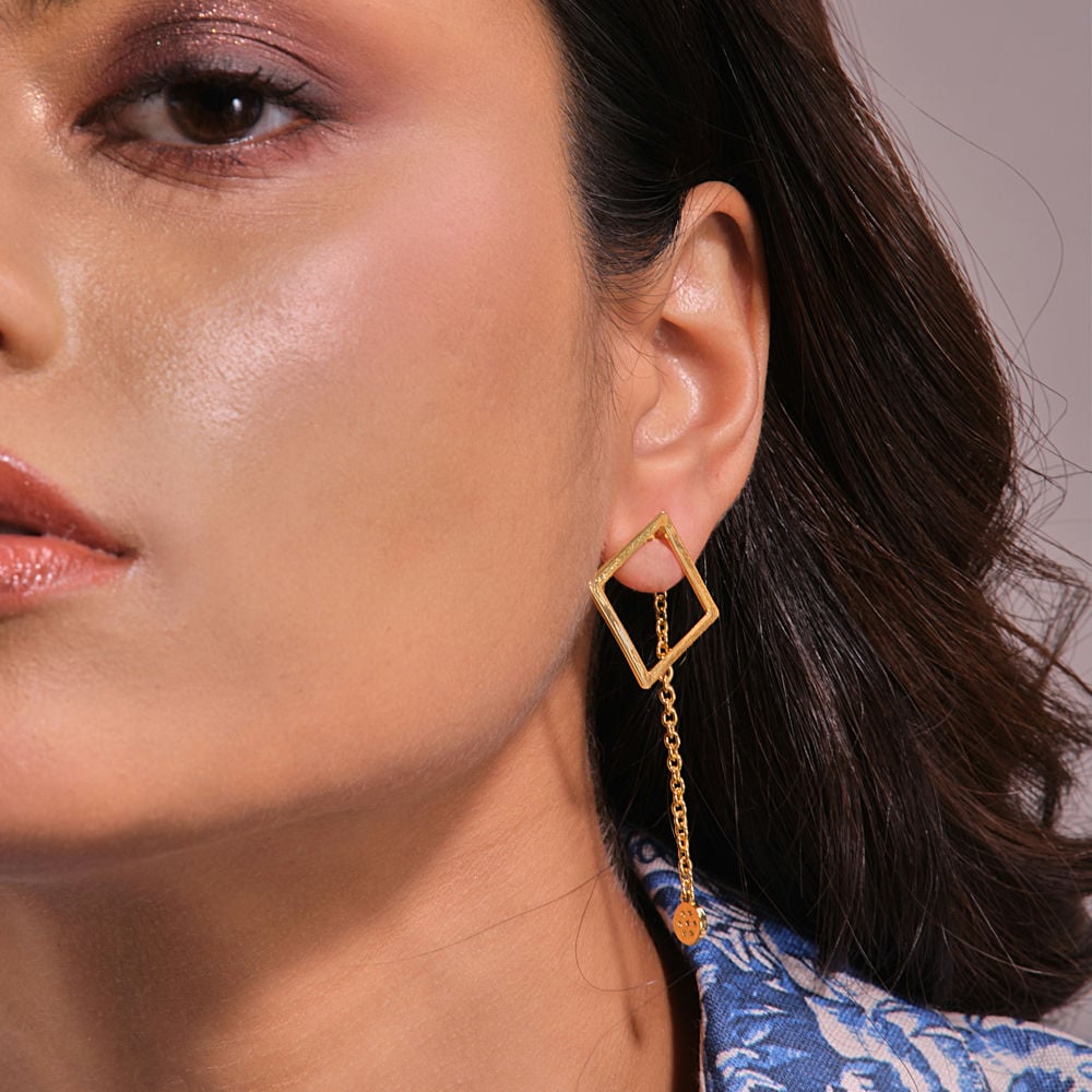 Daring Deconstructed Earrings - 