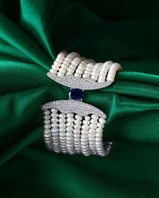 Deepa's Pearl Symphony Bracelet - Chandrani Pearls