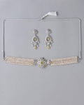 Deepa's Regal Flair Necklace Set - Chandrani Pearls