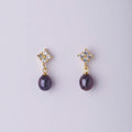 Delicate Stone Studded Earring - Chandrani Pearls