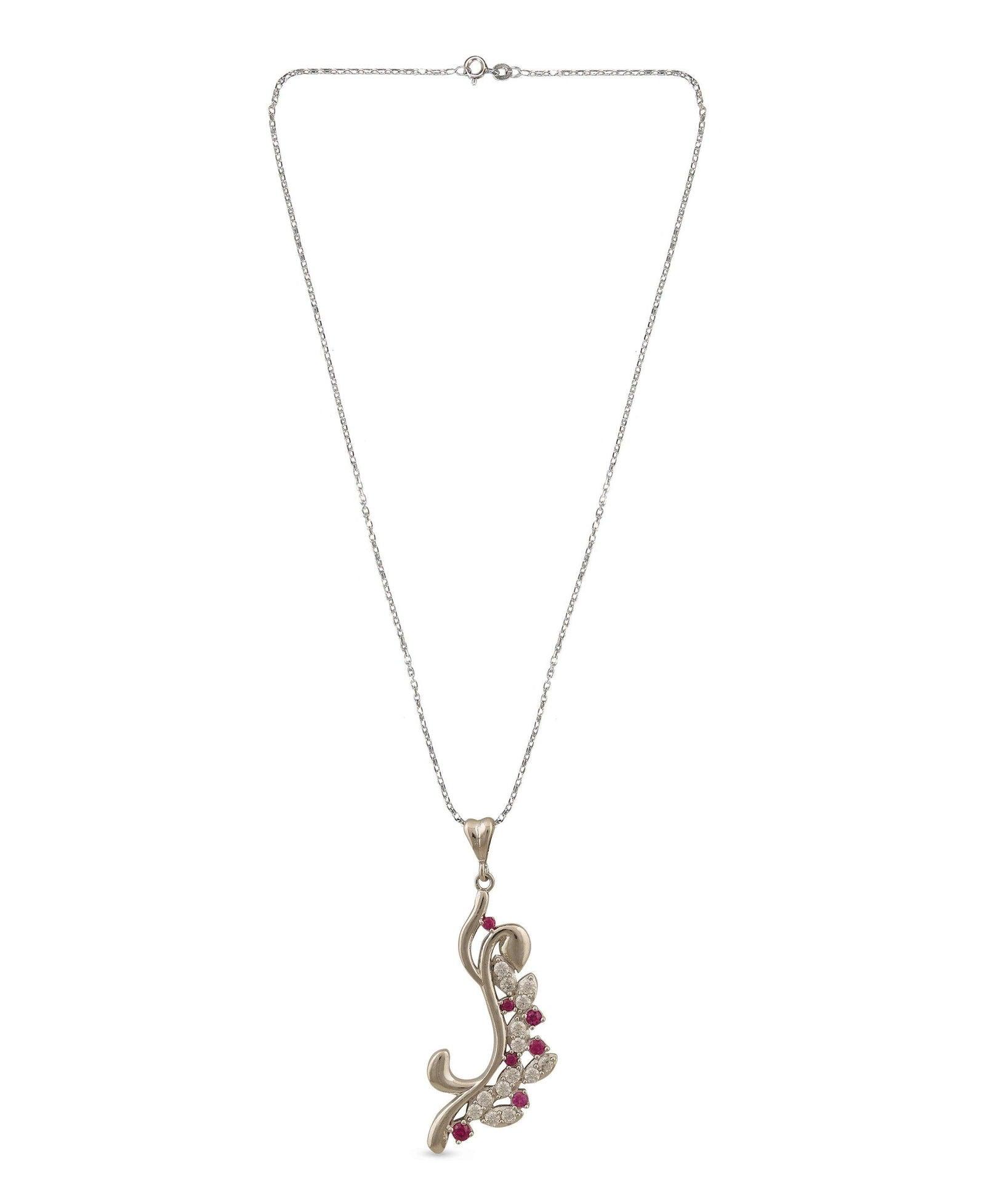 Delightful 925 Silver Pendant Set - Chandrani Pearls