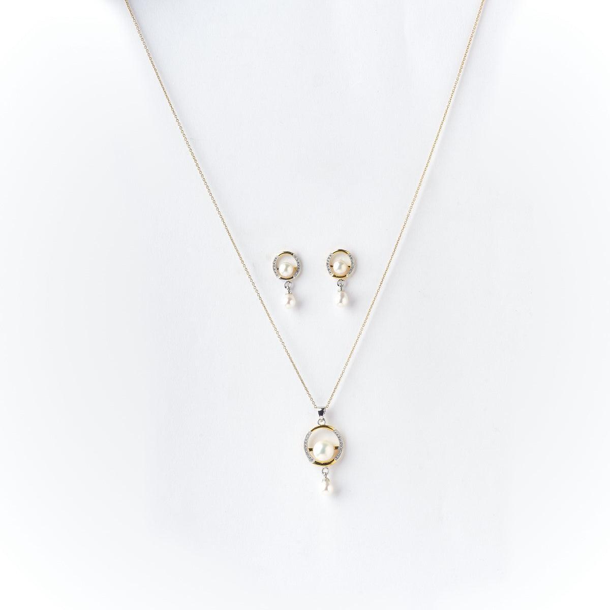 Delightful Pearl Pendant Set - Chandrani Pearls