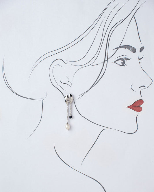 Dreamy Droplets Pearl Earring - Chandrani Pearls