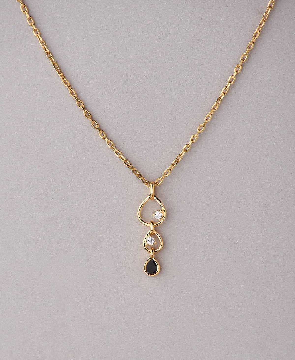 Elegant 18Kt Gold Pendant - Chandrani Pearls