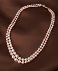 Elegant 2 line Pearl Necklace - Chandrani Pearls