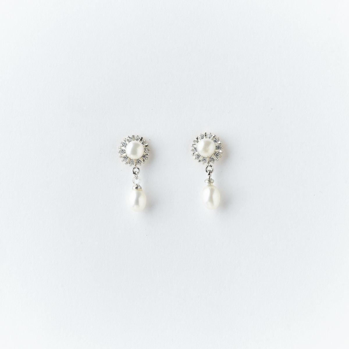 Elegant Pearl Hanging Earring - Chandrani Pearls