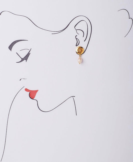 Elegant Pearl Hanging Earring - Chandrani Pearls