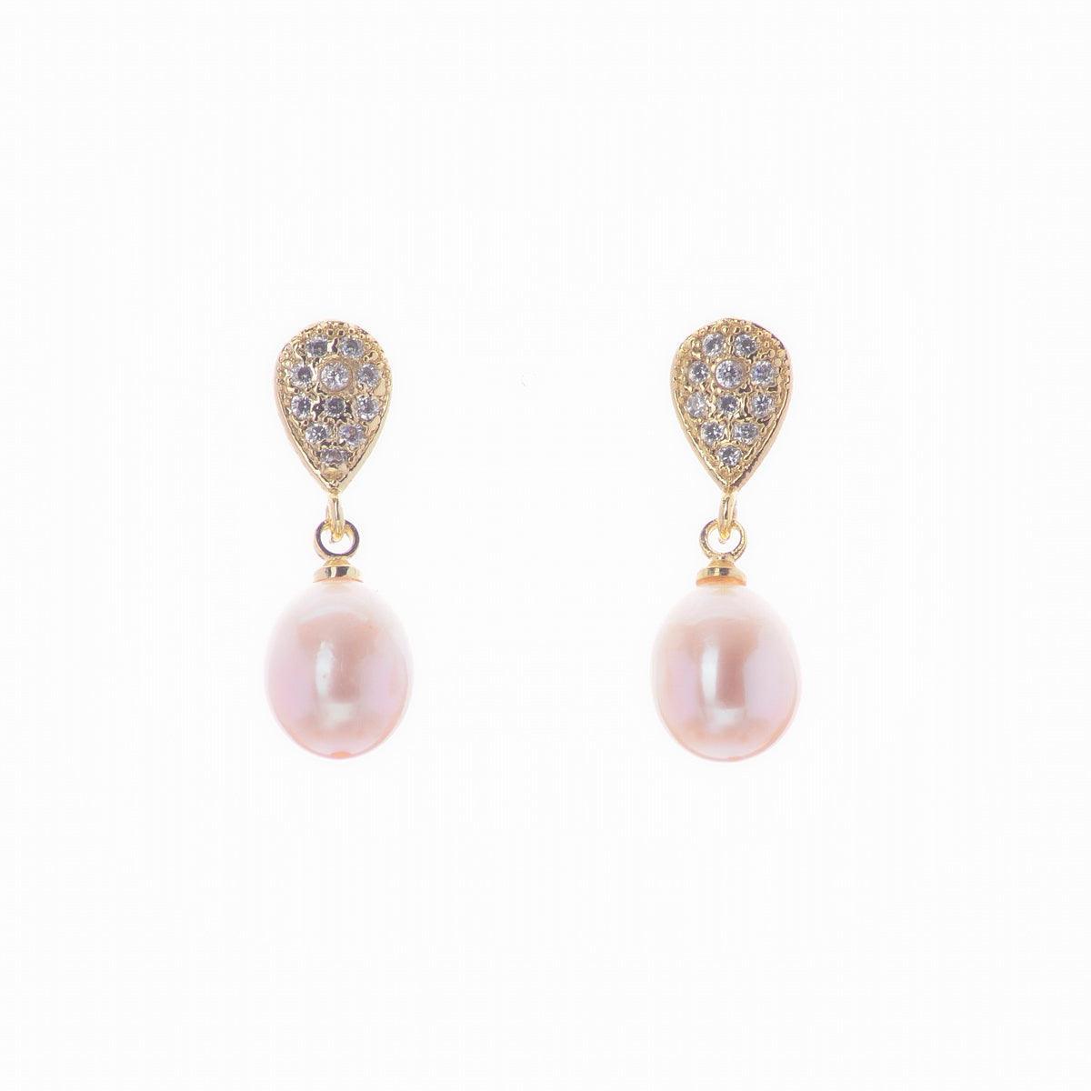 Elegant Pearl Hanging Earring - Chandrani Pearls