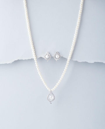 Elegant Pearl Necklace Set - Chandrani Pearls