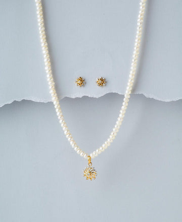 Elegant Pearl Necklace Set - Chandrani Pearls