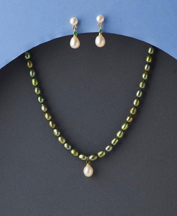 Elegant Pearl Necklace Set - Chandrani Pearls