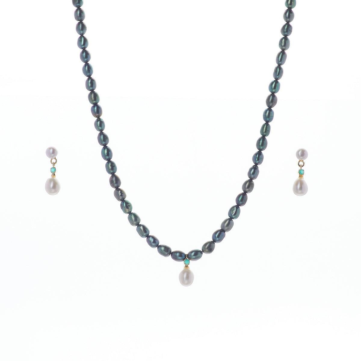 Elegant Pearl Necklace Set - Chandrani Pearls