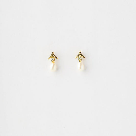 Elegant Pearl Stud Earring - Chandrani Pearls