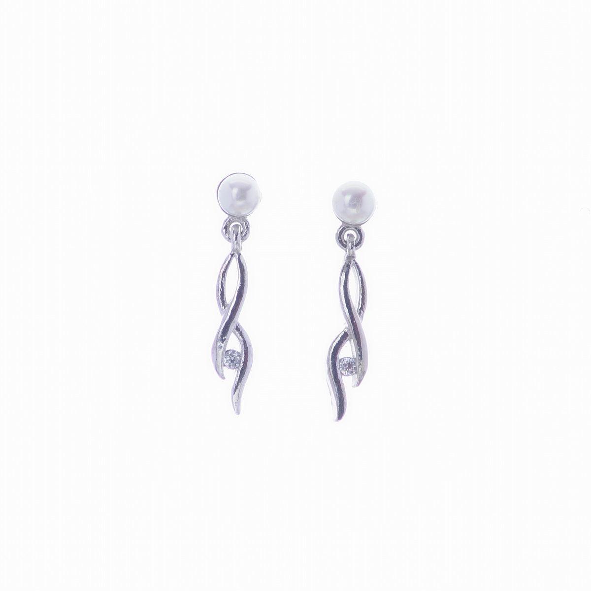 Elegant Pearl Studded Earring - Chandrani Pearls