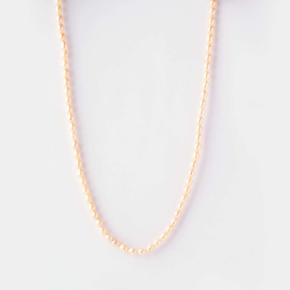 Elegant Pink Pearl Necklace - Chandrani Pearls