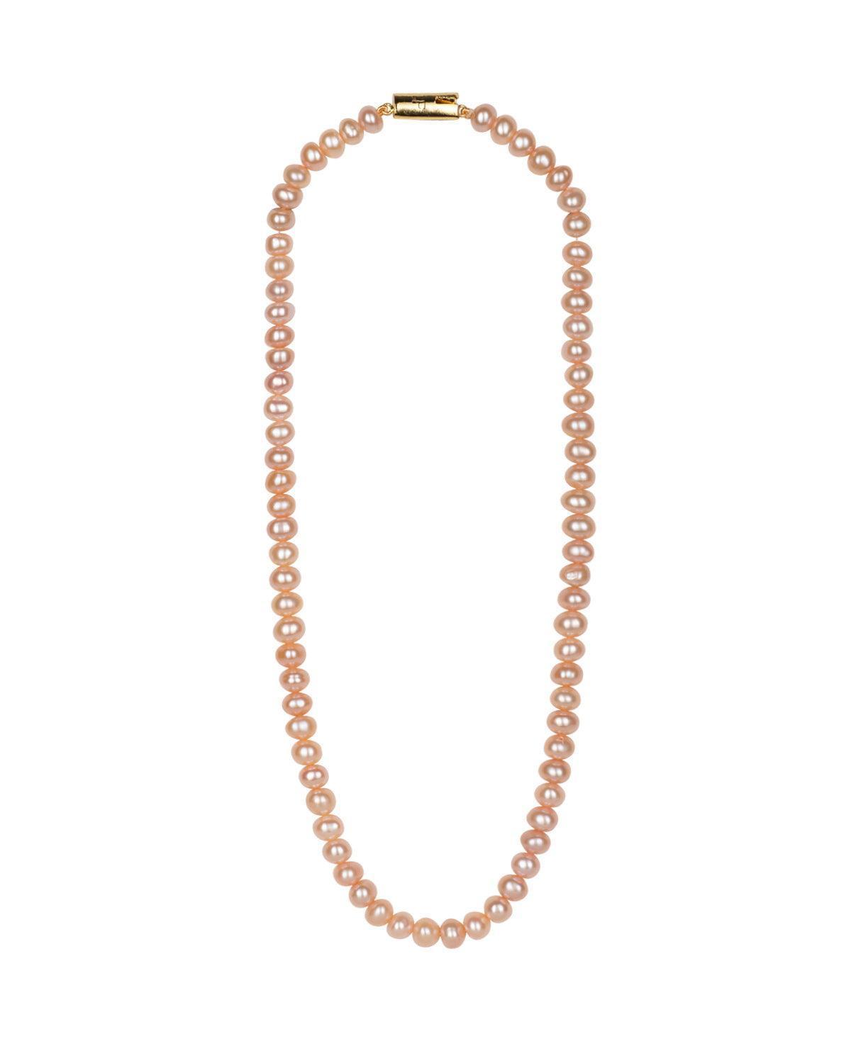 Elegant Pink Pearl Necklace - Chandrani Pearls