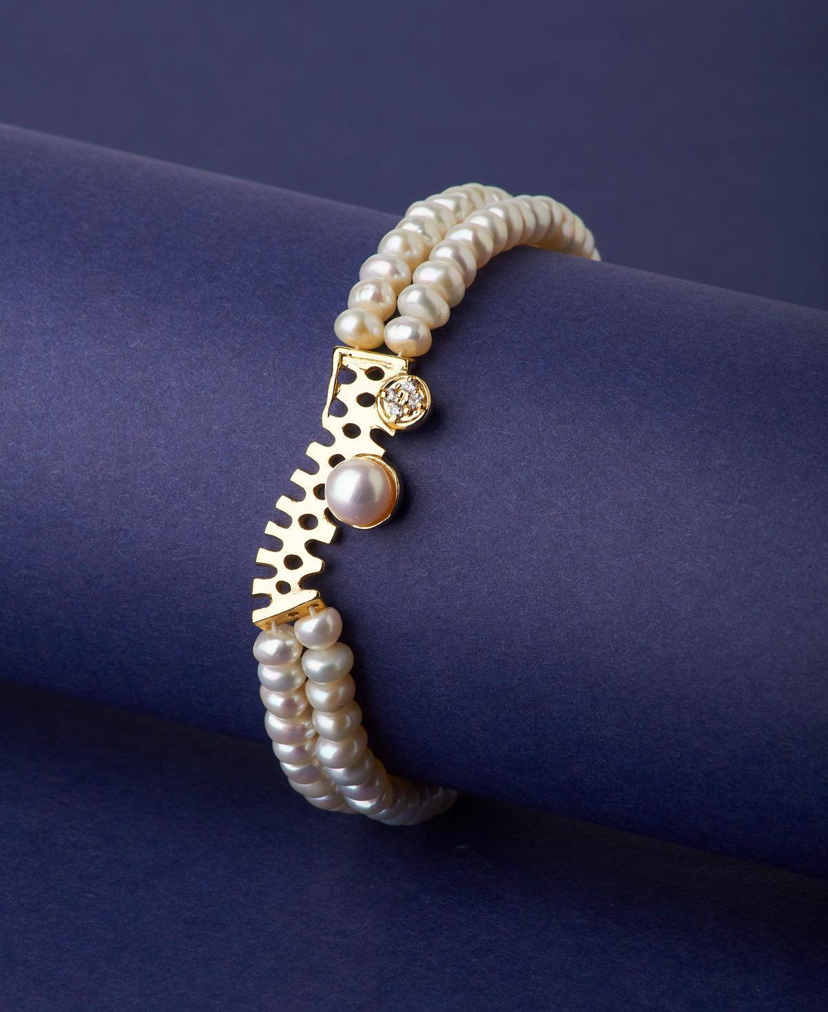 Elegant Real Pearl Bracelet - Chandrani Pearls