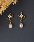 Elegant Real Pearl Hang Earring - Chandrani Pearls