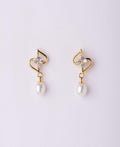 Elegant Real Pearl Hang Earring - Chandrani Pearls