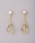 Elegant Real Pearl Hang Earring - Chandrani Pearls