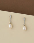 Elegant Real Pearl Hang Earring - Chandrani Pearls
