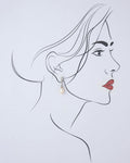 Elegant Real Pearl Hang Earring - Chandrani Pearls
