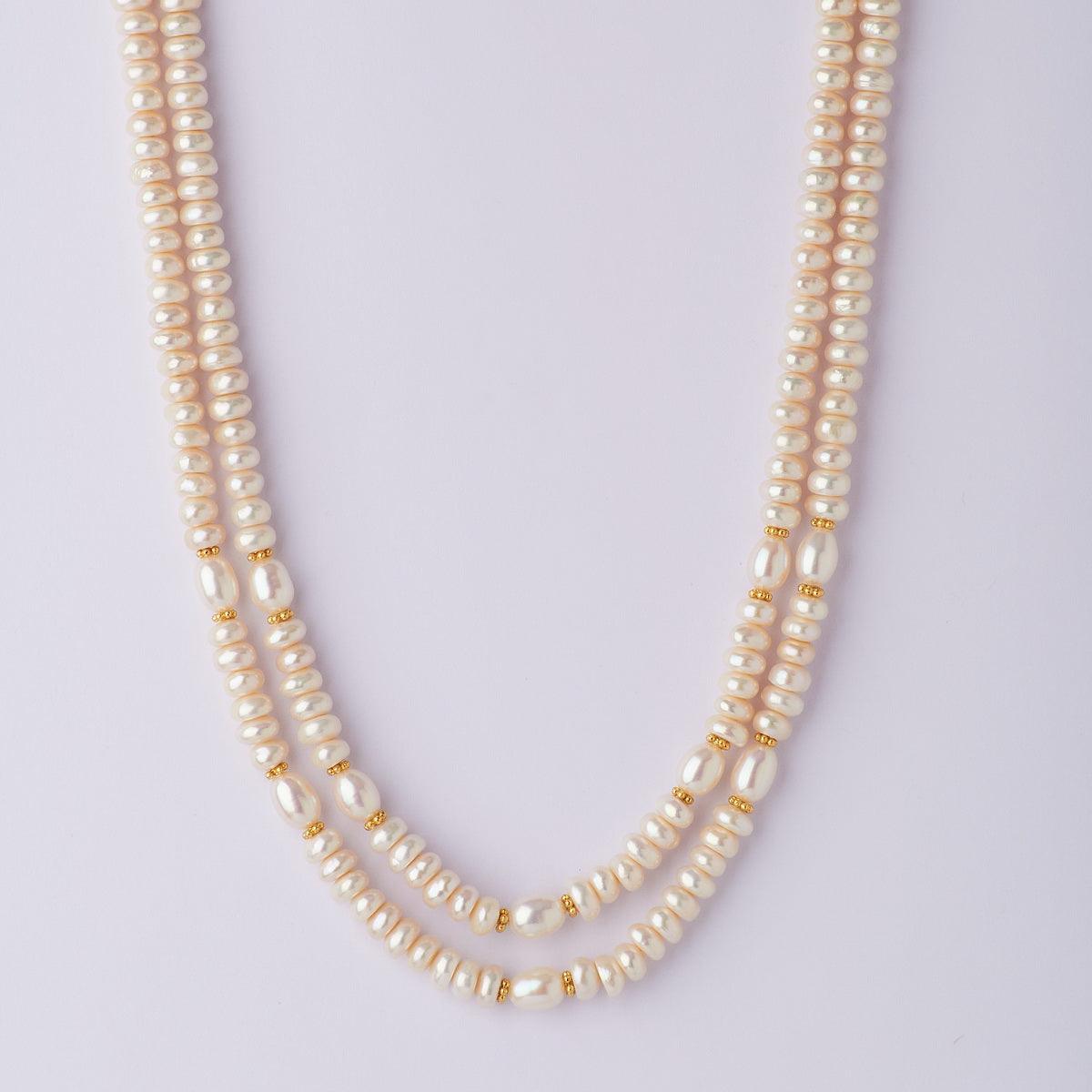 Elegant Real Pearl Necklace - Chandrani Pearls