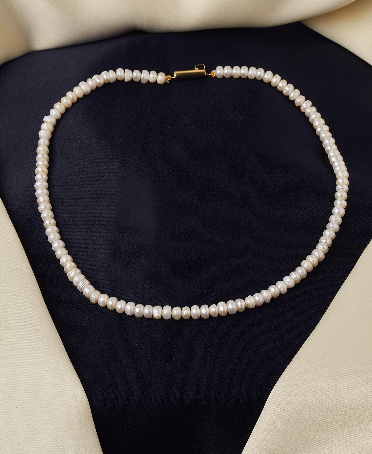 Elegant Real Pearl Necklace - Chandrani Pearls