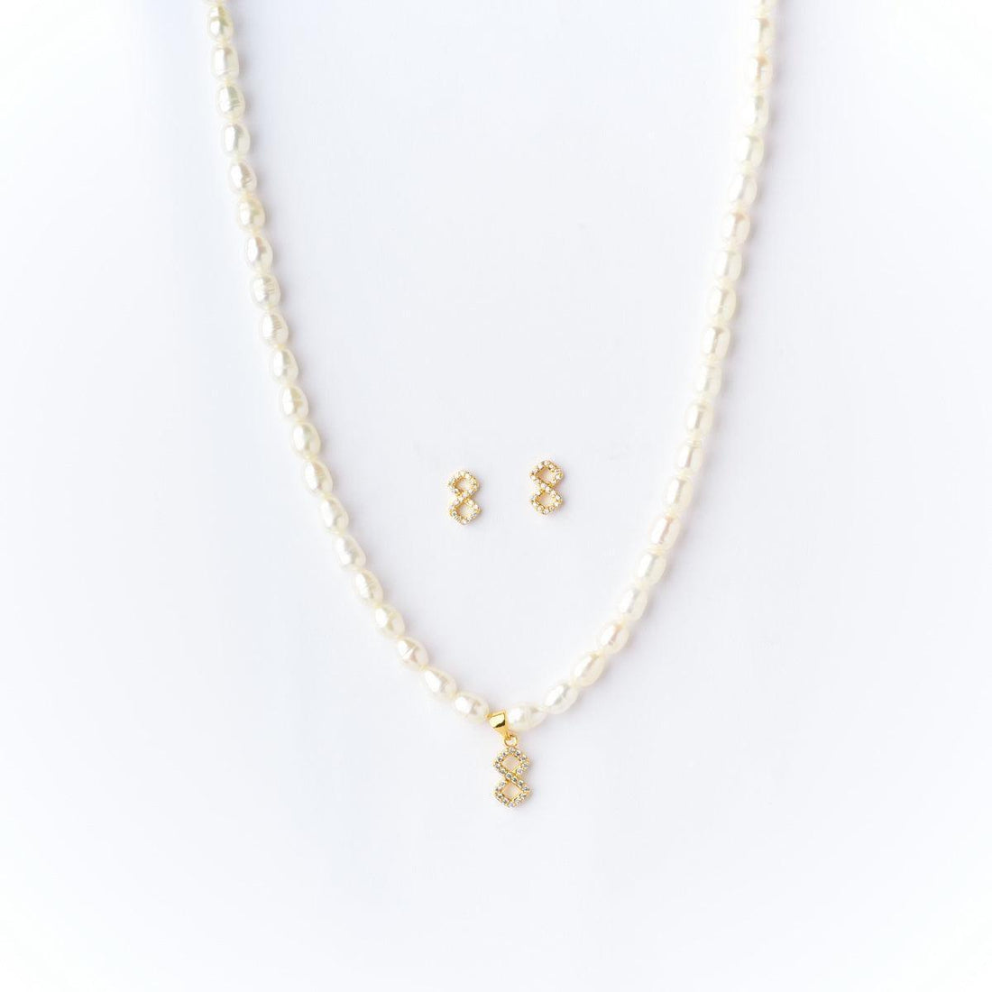Elegant Real Pearl Necklace Set - Chandrani Pearls