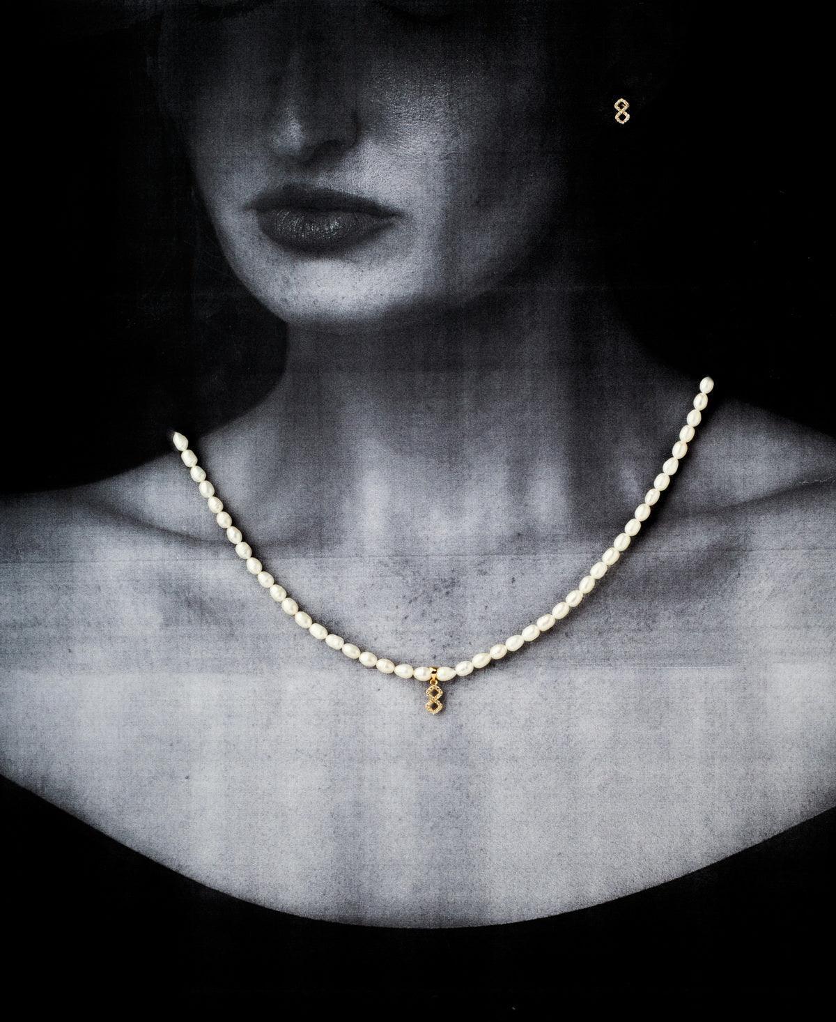 Elegant Real Pearl Necklace Set - Chandrani Pearls